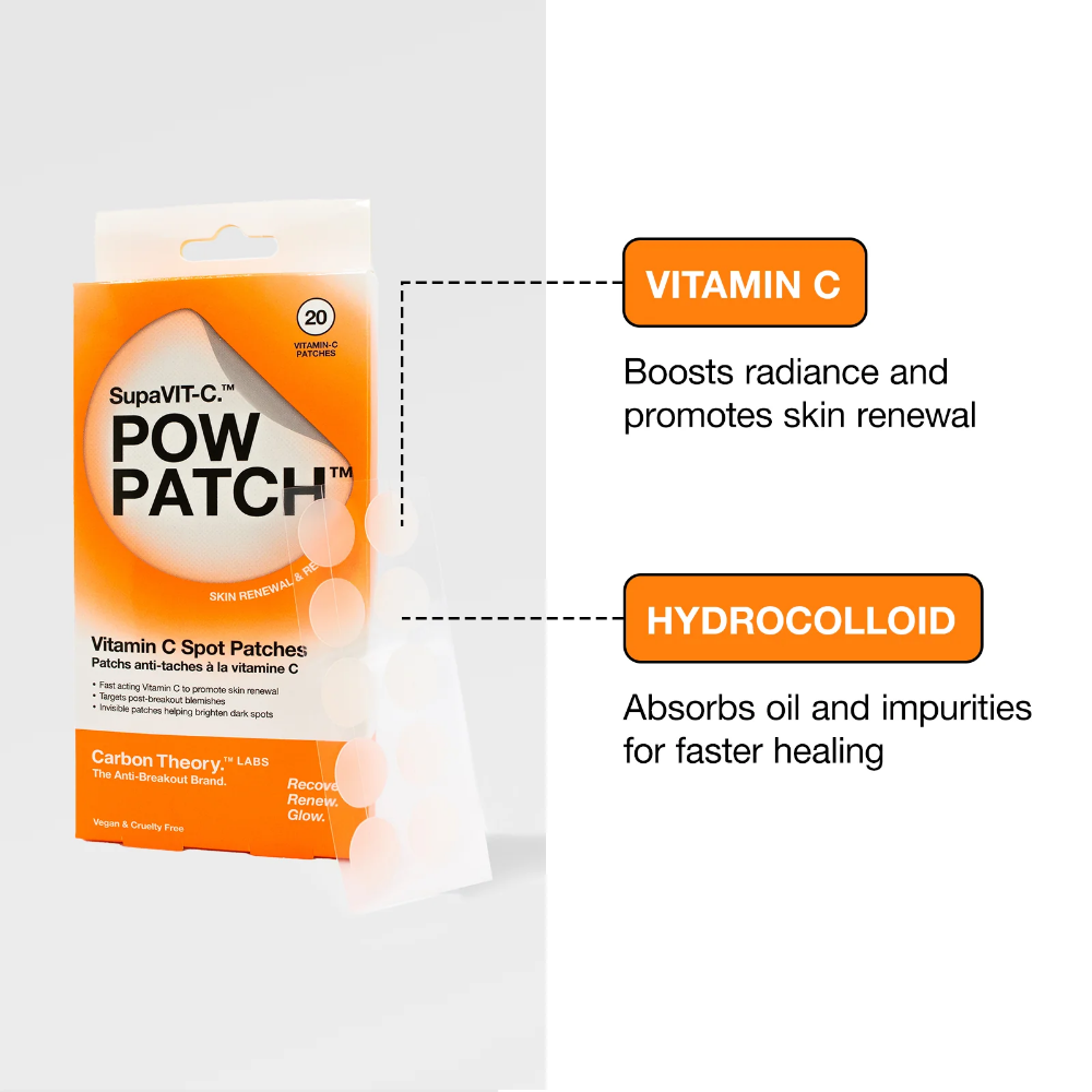 Carbon Theory SupaVIT-C Pow Patch Vitamin C Spot Patches x20