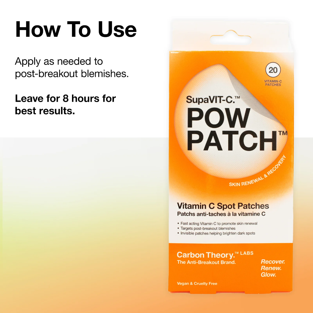 Carbon Theory SupaVIT-C Pow Patch Vitamin C Spot Patches x20