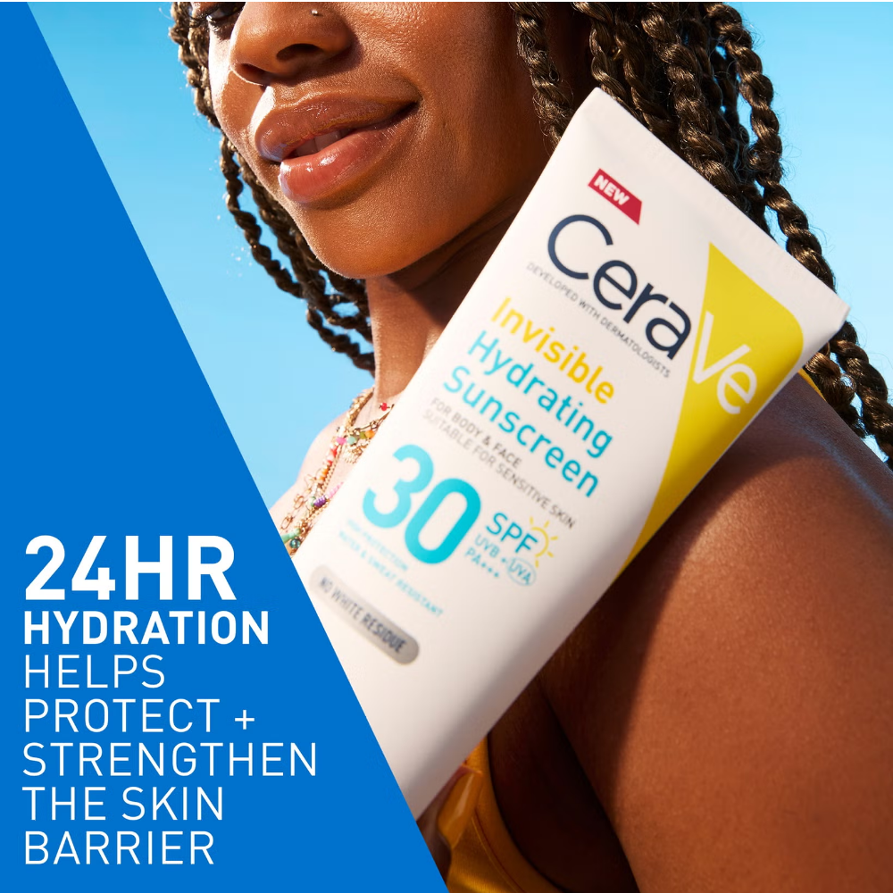 CeraVe Invisible Hydrating Sunscreen PA+++ SPF30 177ml