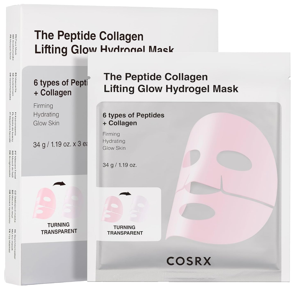 CosRx The Peptide Collagen Lifting Glow Hydrogel Sheet Mask 34g