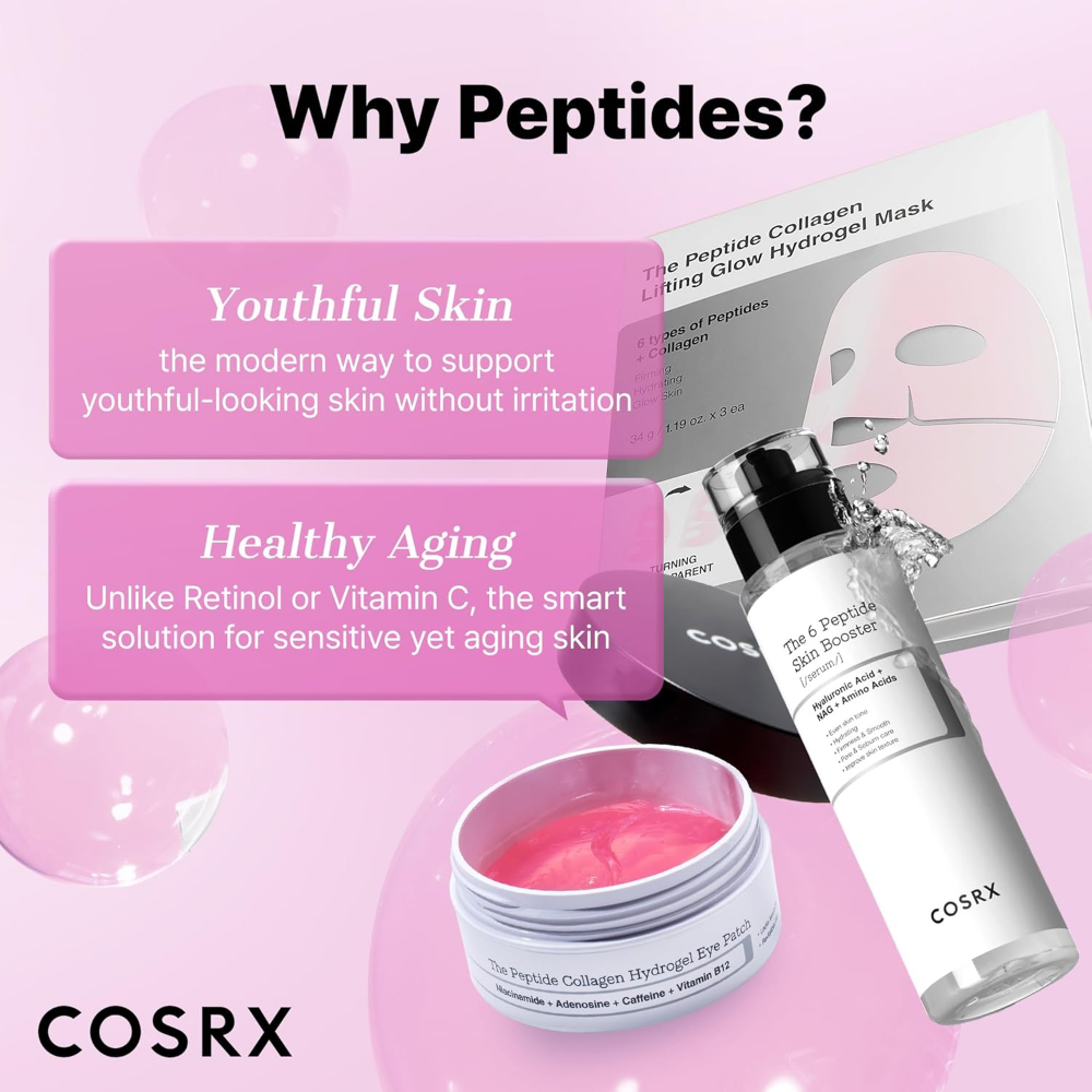CosRx The Peptide Collagen Lifting Glow Hydrogel Sheet Mask 34g