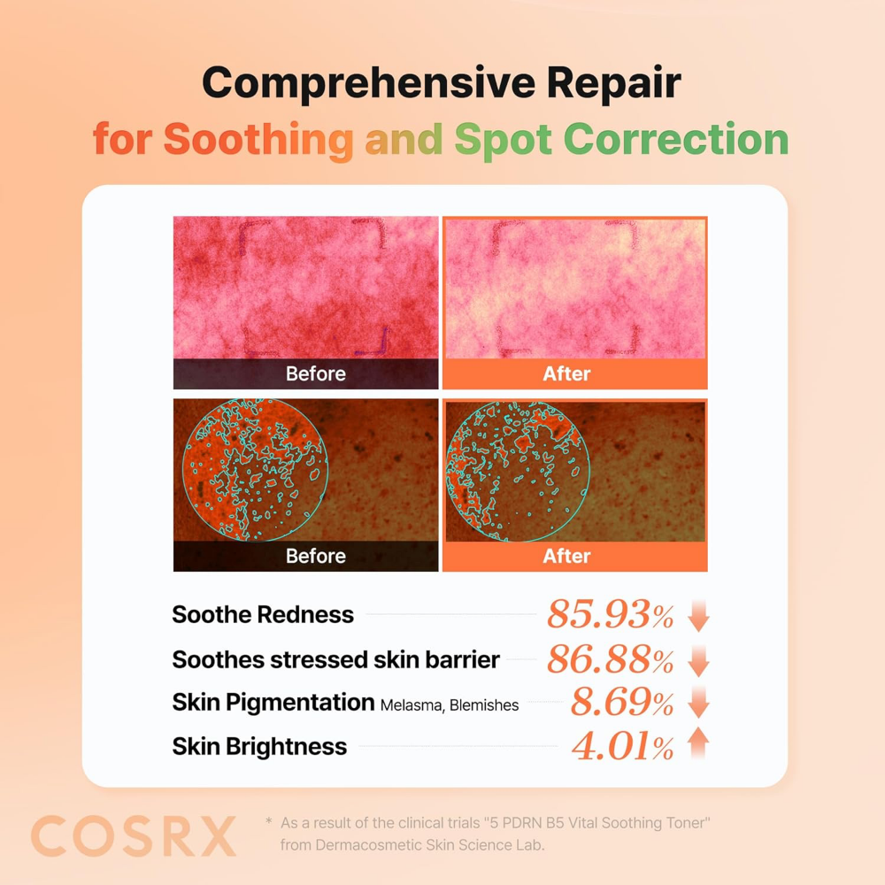 CosRx 5 PDRN B5 Vital Soothing Toner 280ml