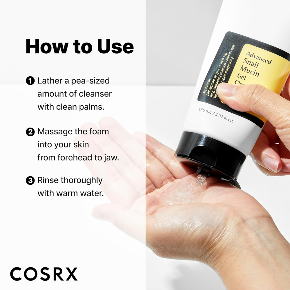 CosRx Advanced Snail Mucin Power Gel Cleanser 50ml