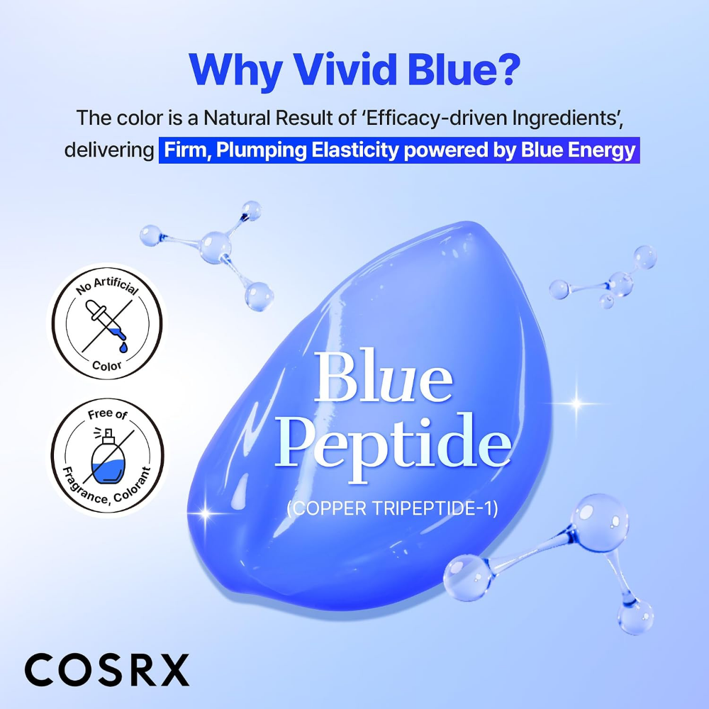 CosRx The Blue Peptide Bakuchiol Plump Bounce Cream 50g
