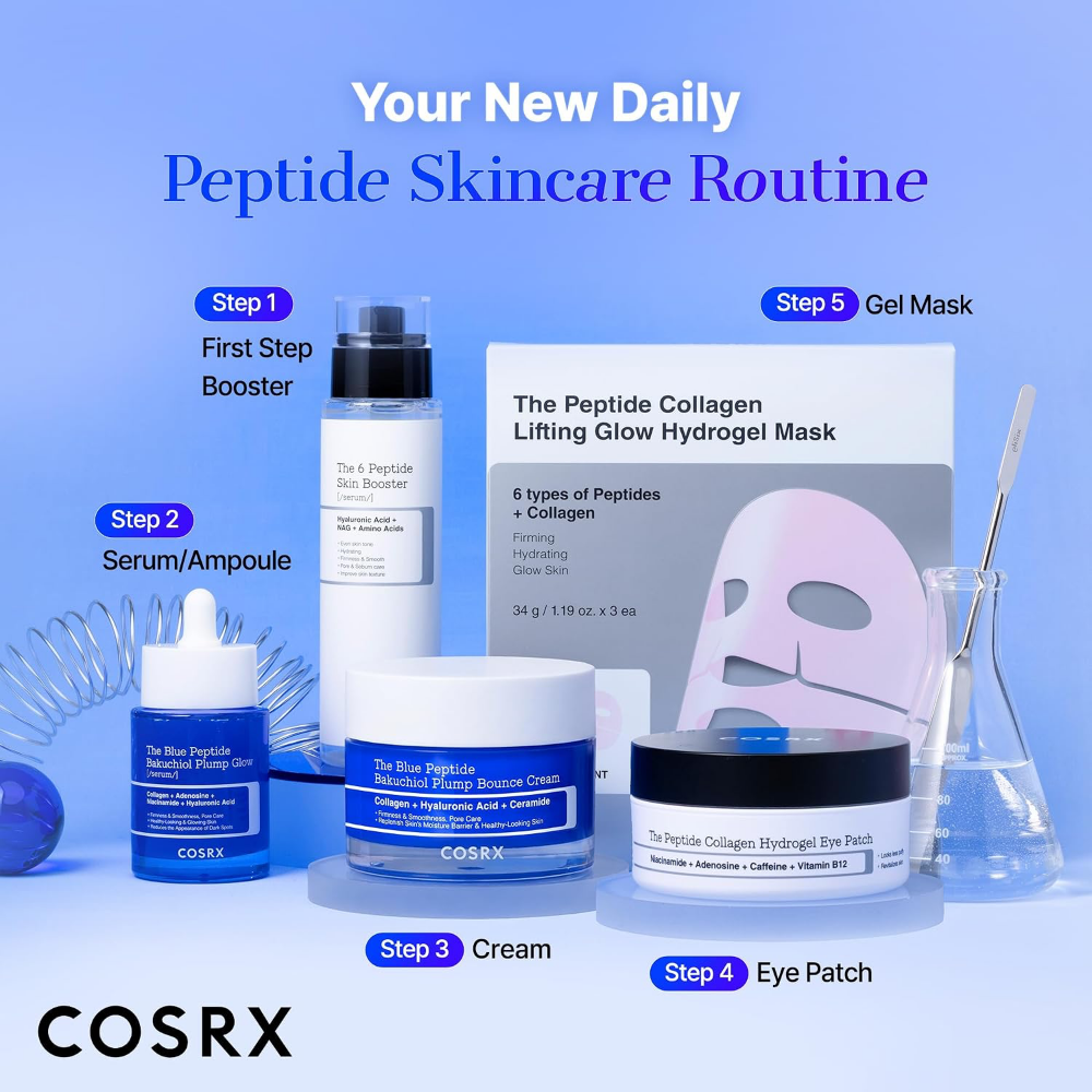CosRx The Blue Peptide Bakuchiol Plump Bounce Cream 50g