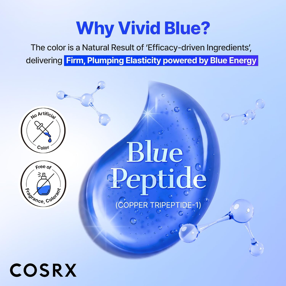 CosRx The Blue Peptide Bakuchiol Plump Glow Serum 50ml