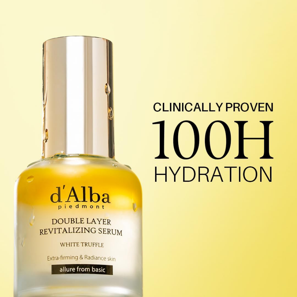 D'Alba White Truffle Double Layer Revitalising Serum 30ml