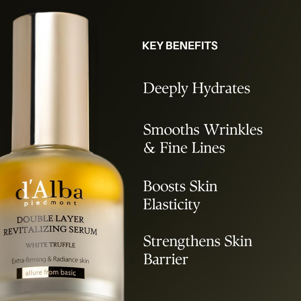 D'Alba White Truffle Double Layer Revitalising Serum 30ml