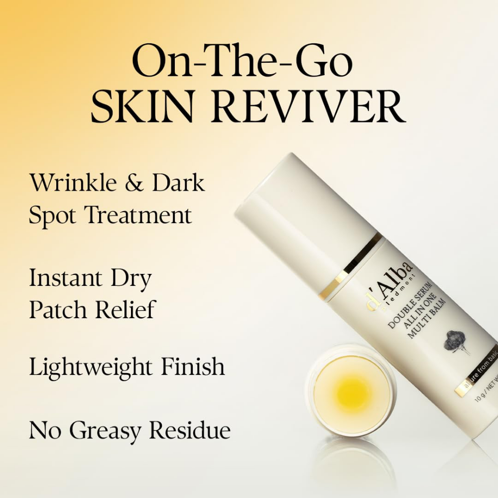 D'Alba White Truffle Double Serum All In One Multi Balm 10g