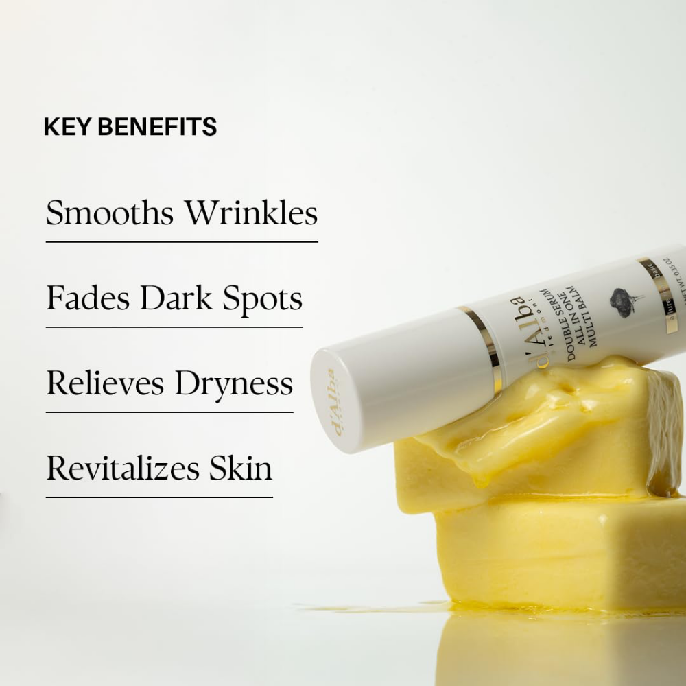 D'Alba White Truffle Double Serum All In One Multi Balm 10g