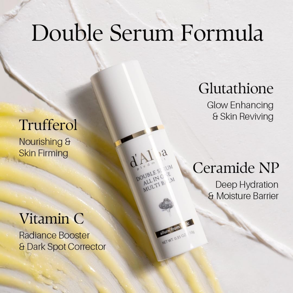 D'Alba White Truffle Double Serum All In One Multi Balm 10g