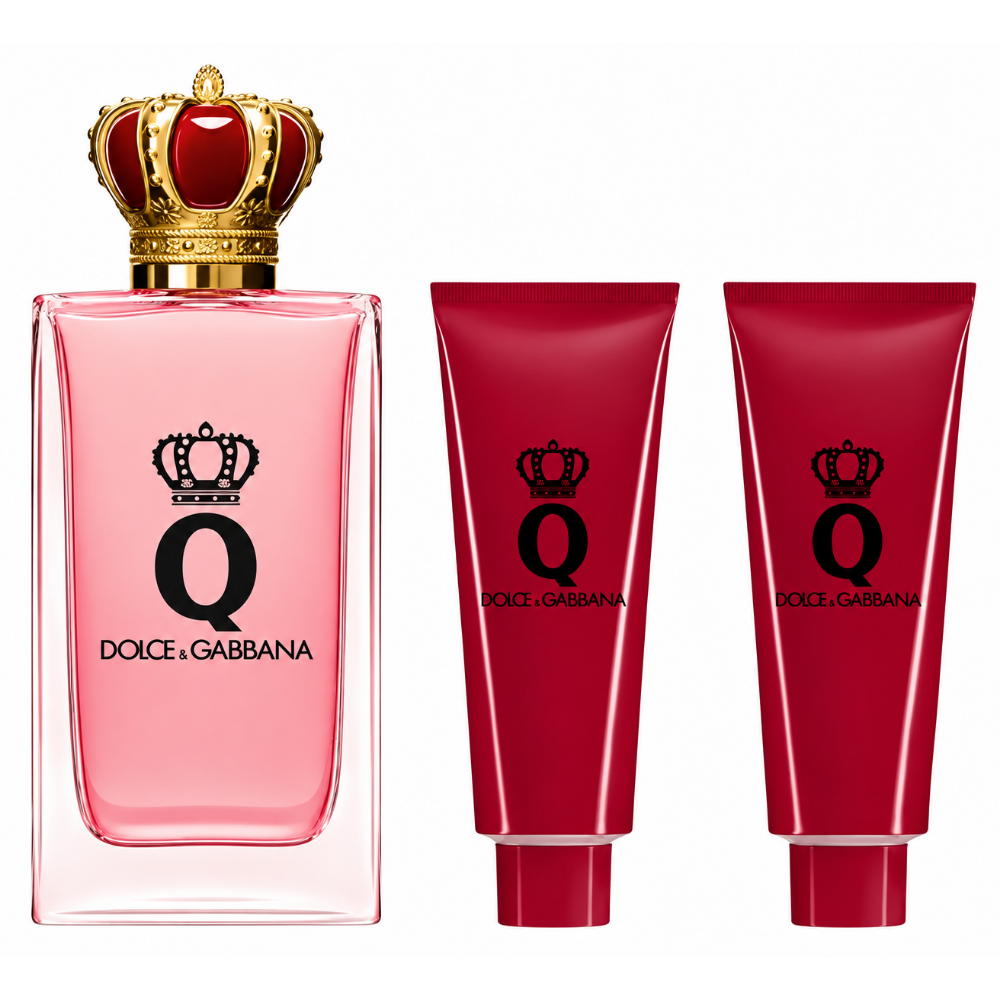 Dolce & Gabbana Q For Her Eau De Parfum Gift Set 100ml