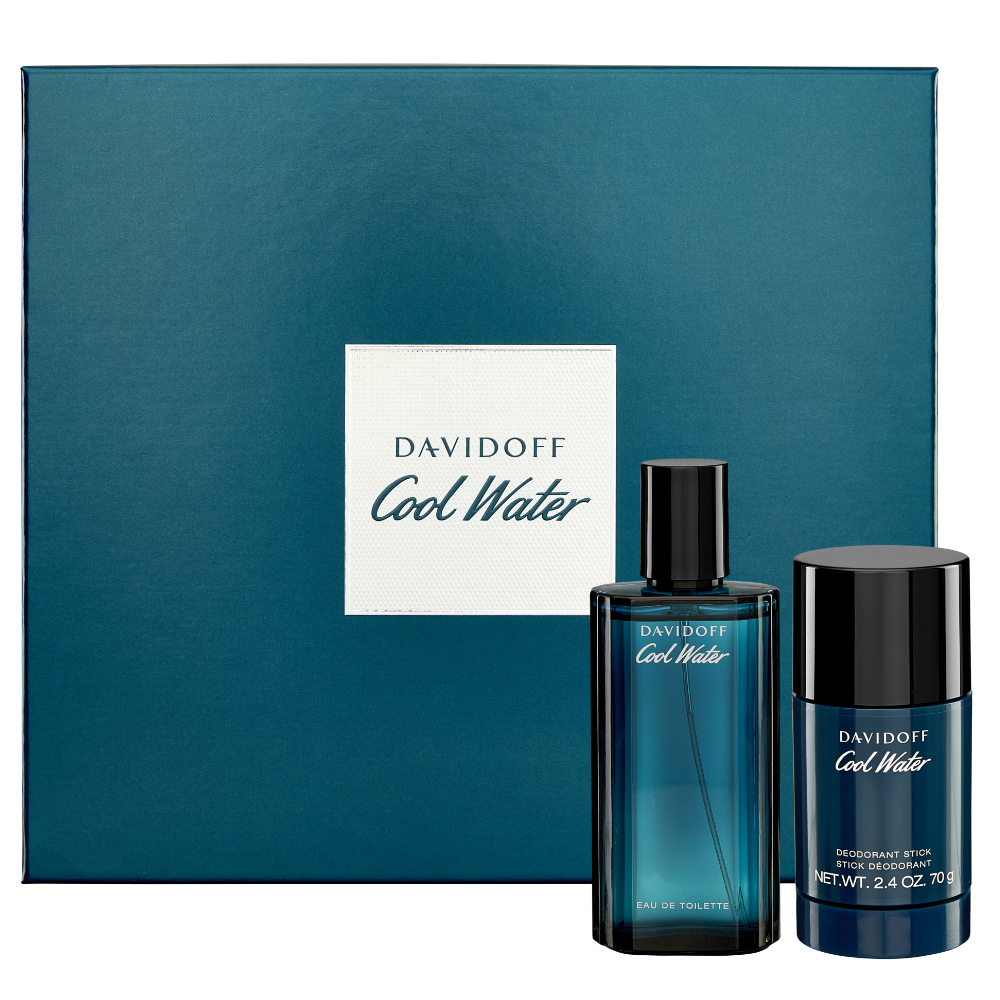 Davidoff Cool Water For Men Eau De Toilette Gift Set 75ml
