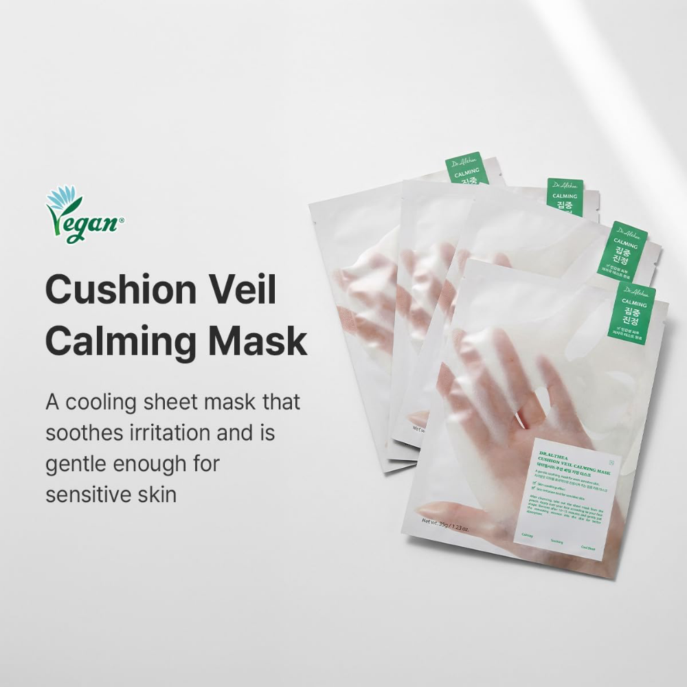 Dr. Althea Cushion Veil Calming Sheet Mask 4 x 35g