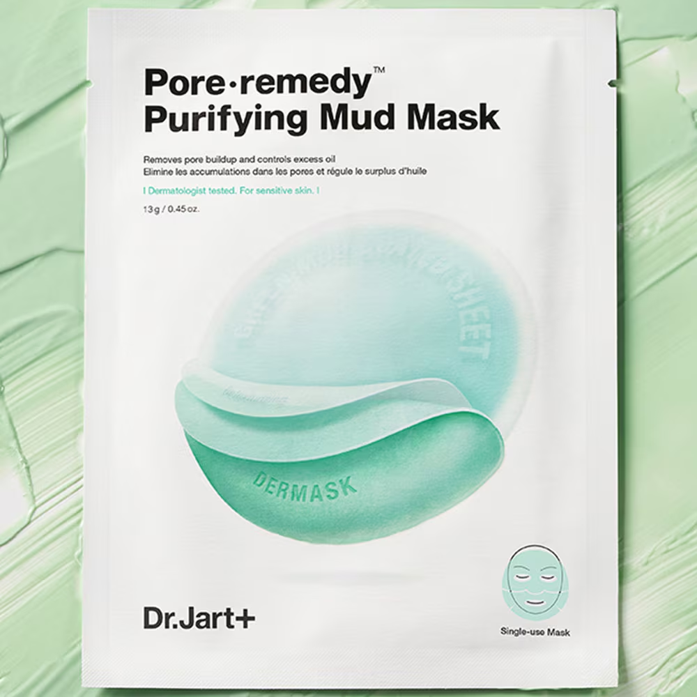 Dr. Jart+ Pore Remedy Purifying Mud Sheet Mask 13g