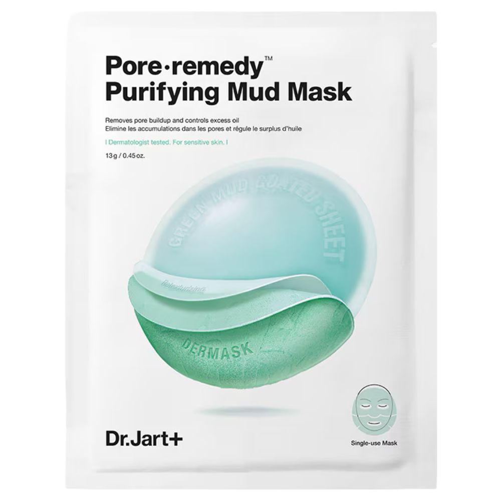 Dr. Jart+ Pore Remedy Purifying Mud Sheet Mask 13g