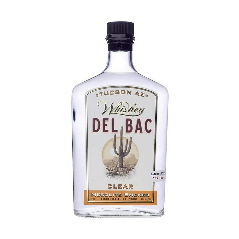 Del Bac Clear Mesquite Smoked American Single Malt Whiskey