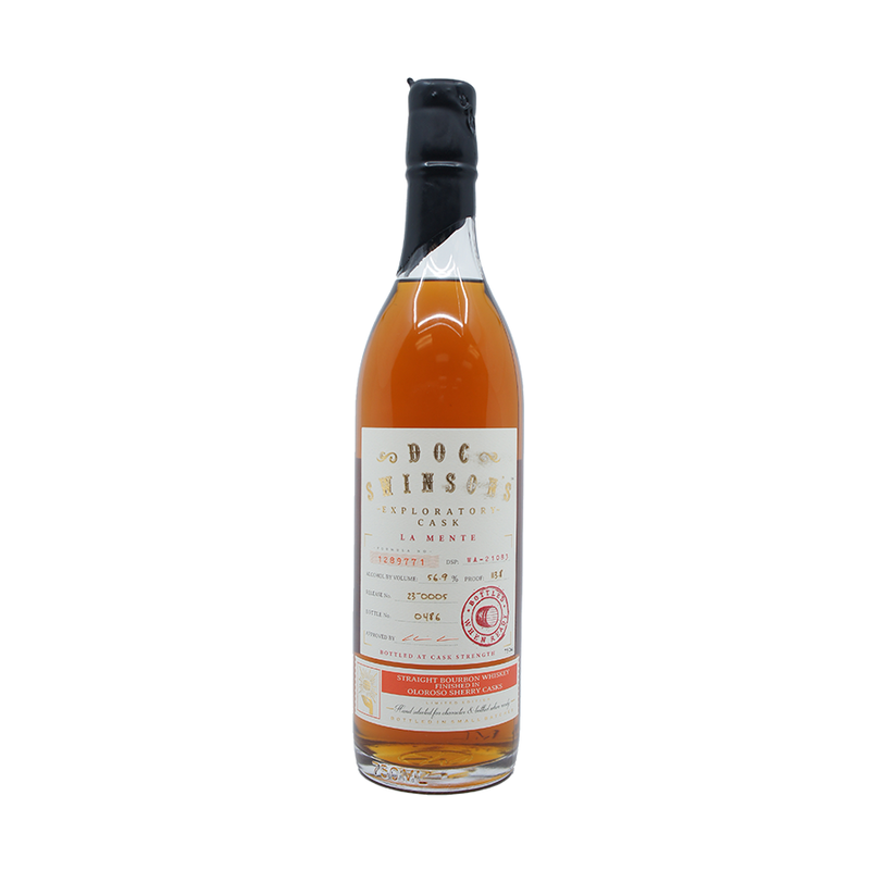 Doc Swinson's 'La Mente' Exploratory Cask Series Oloroso Cask Finish Straight Bourbon Whiskey