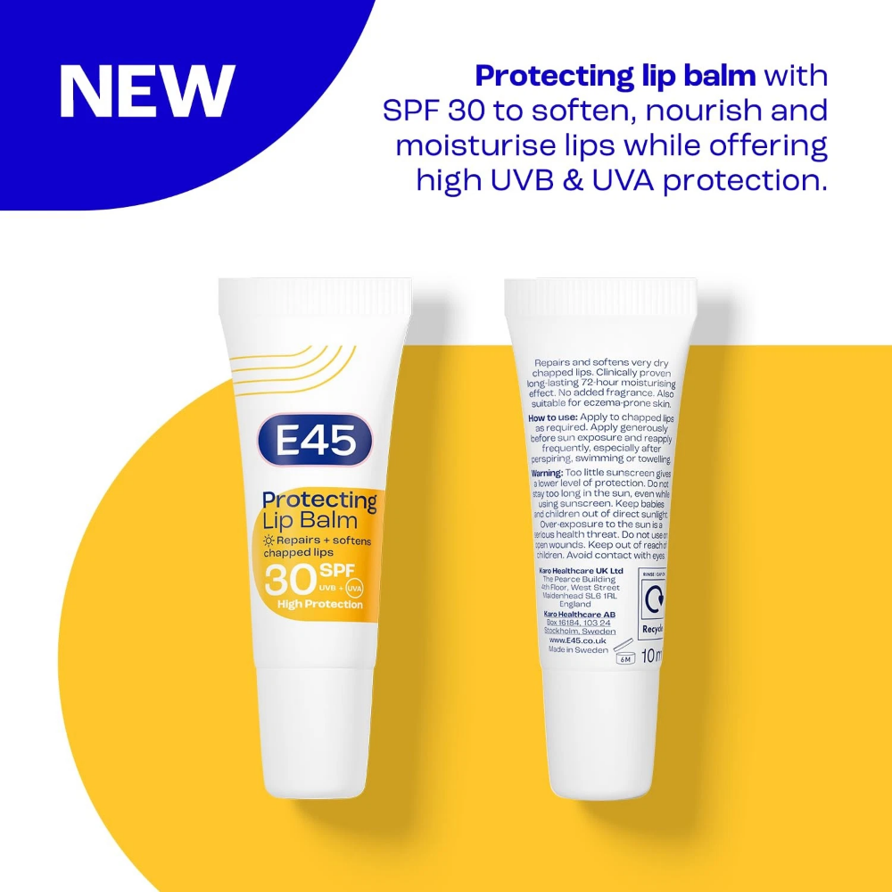 E45 Protecting Lip Balm SPF30 10ml