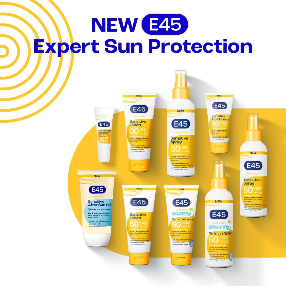 E45 Sun Care Cooling Sensitive After Sun Gel 150ml