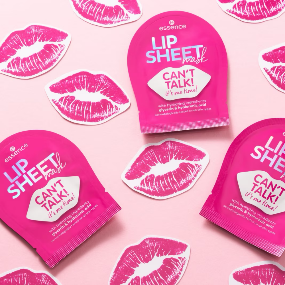 Essence Can't Talk! It's Me Time Lip Sheet Mask x1