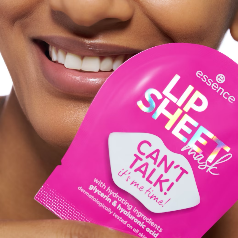 Essence Can't Talk! It's Me Time Lip Sheet Mask x1