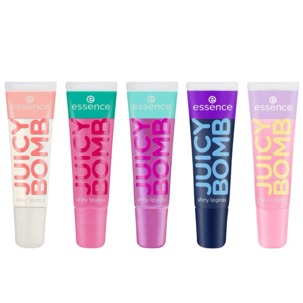 Essence Juicy Bomb Shiny Lip Gloss Set 5 x 10ml