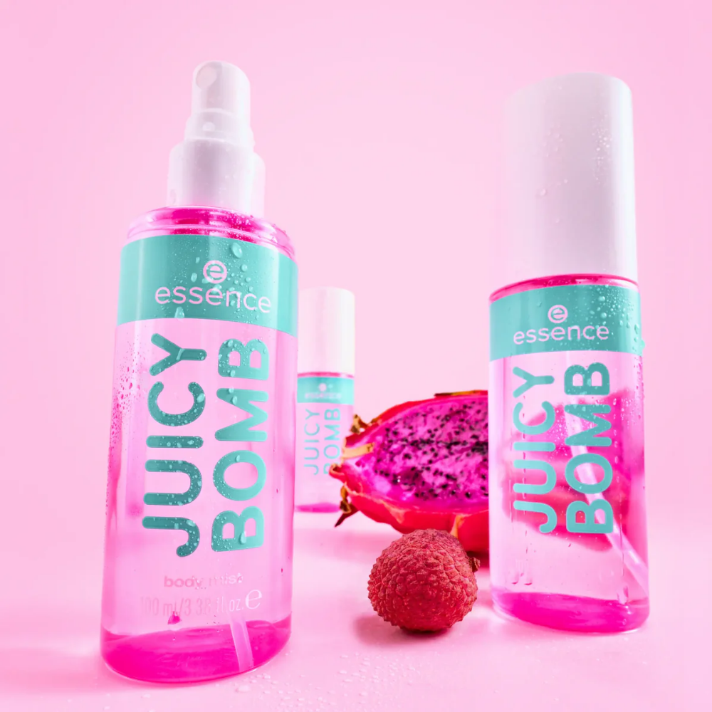 Essence Juicy Bomb Tropical Drop Body Mist 106 Lychee Livin' 100ml