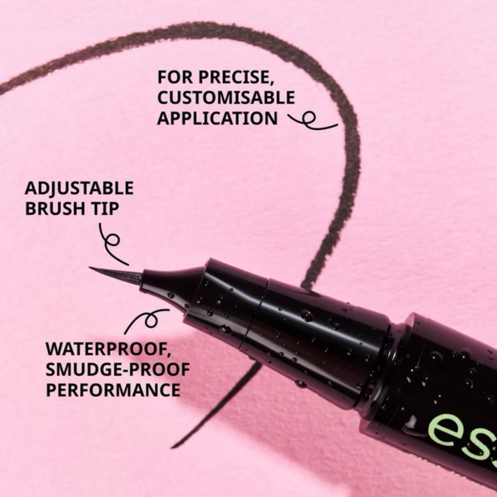 Essence Flick It! Precision Brush Liner Waterproof Black
