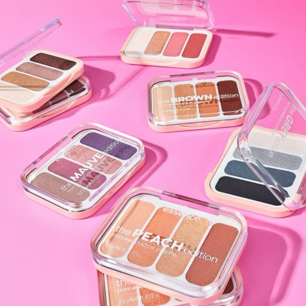Essence The Brown Edition 4 Colour Mini Eyeshadow Palette