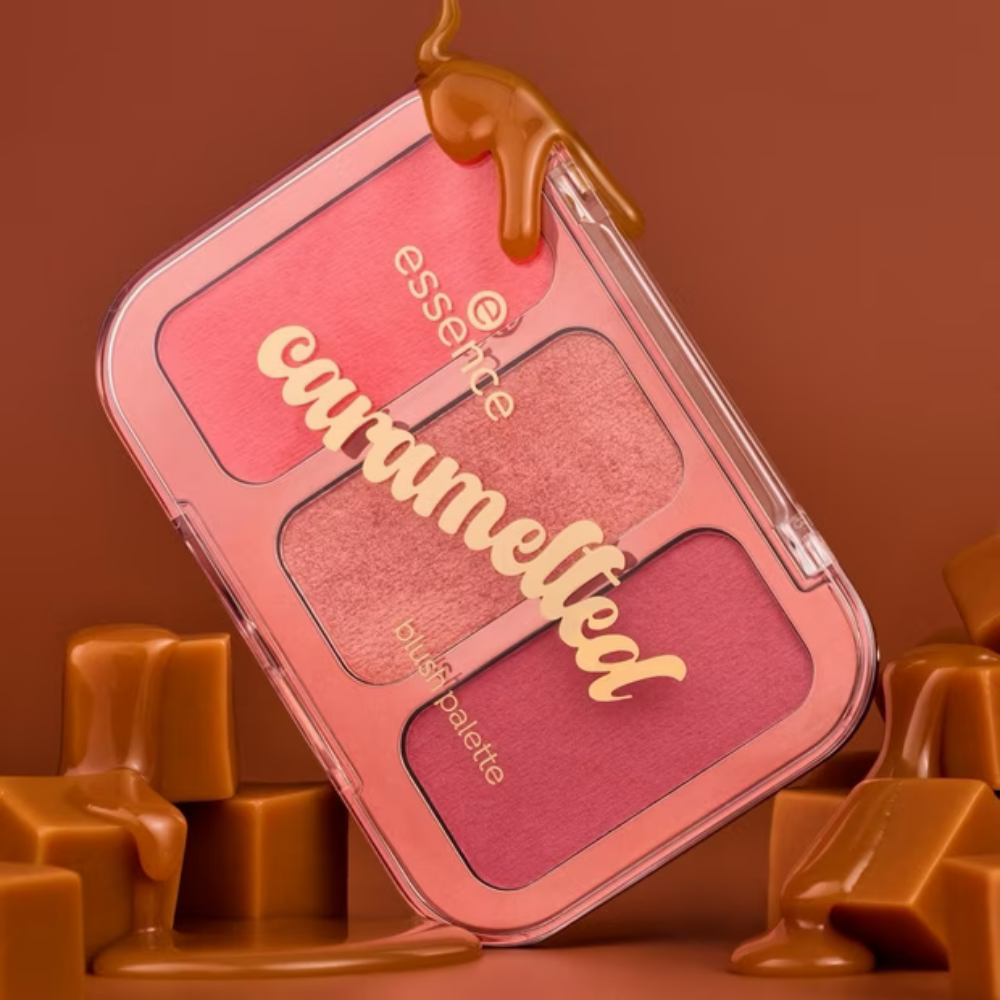 Essence Caramelted Cheek Me Sweet 3 Colour Blush Palette