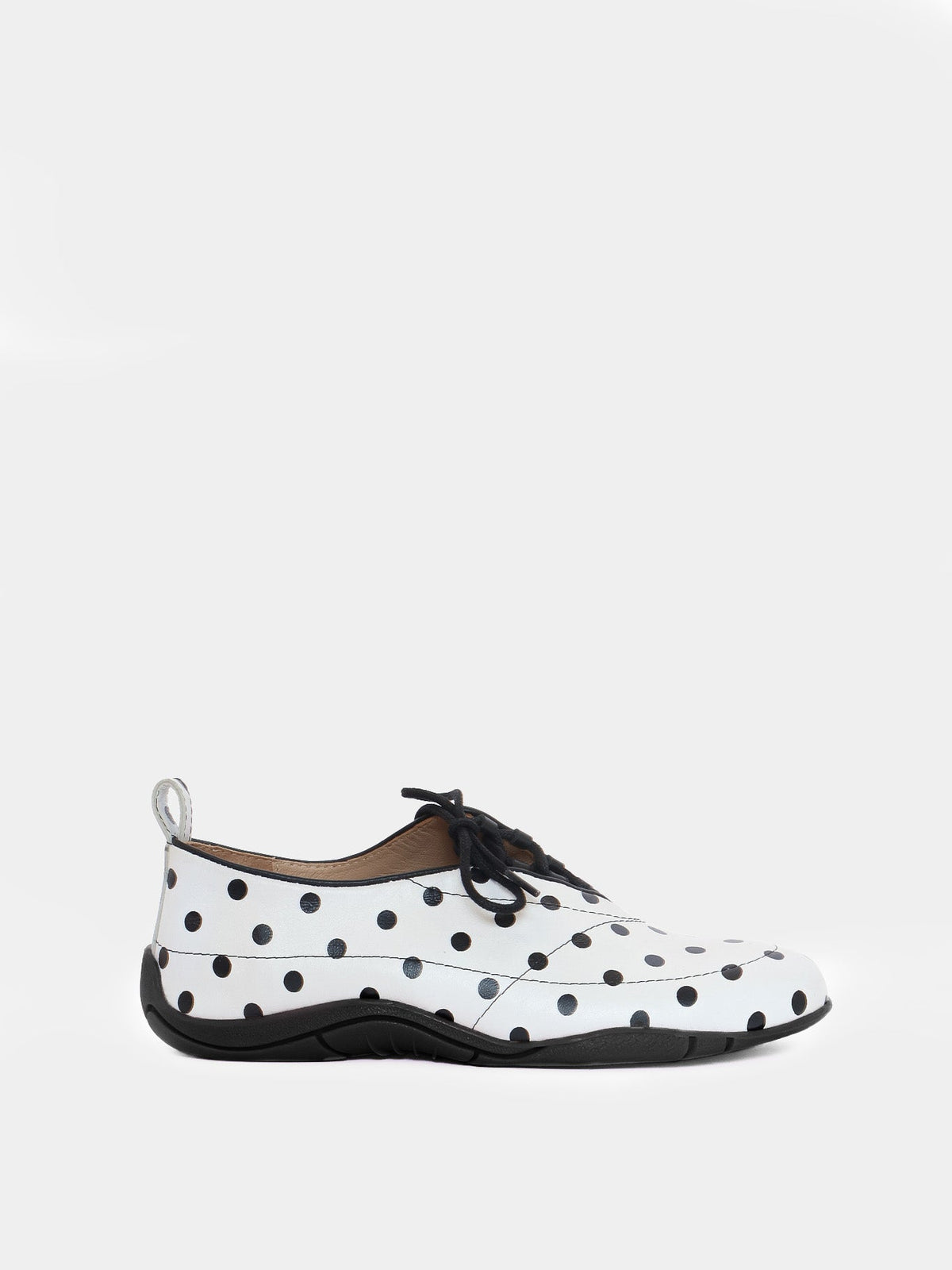 Eliza White Polka Dots Sneaker