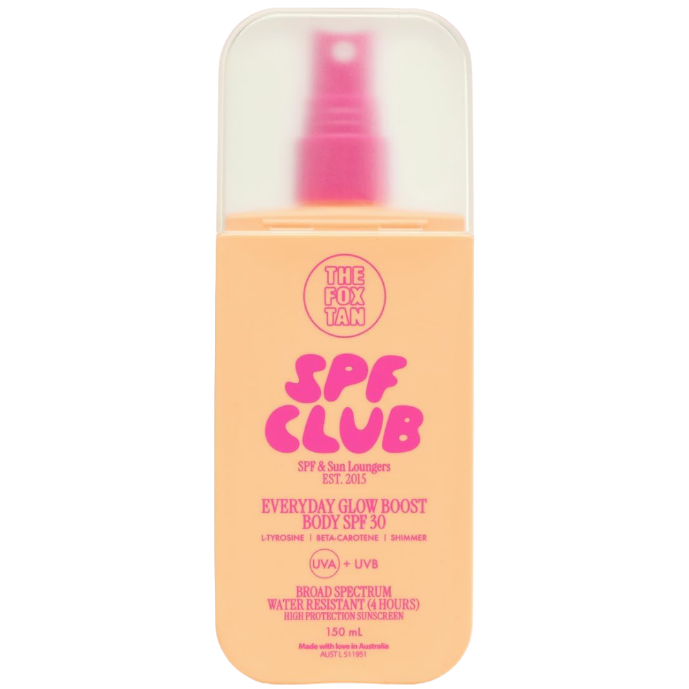 The Fox Tan SPF Club Everyday Glow Boost Body Sunscreen SPF30 150ml