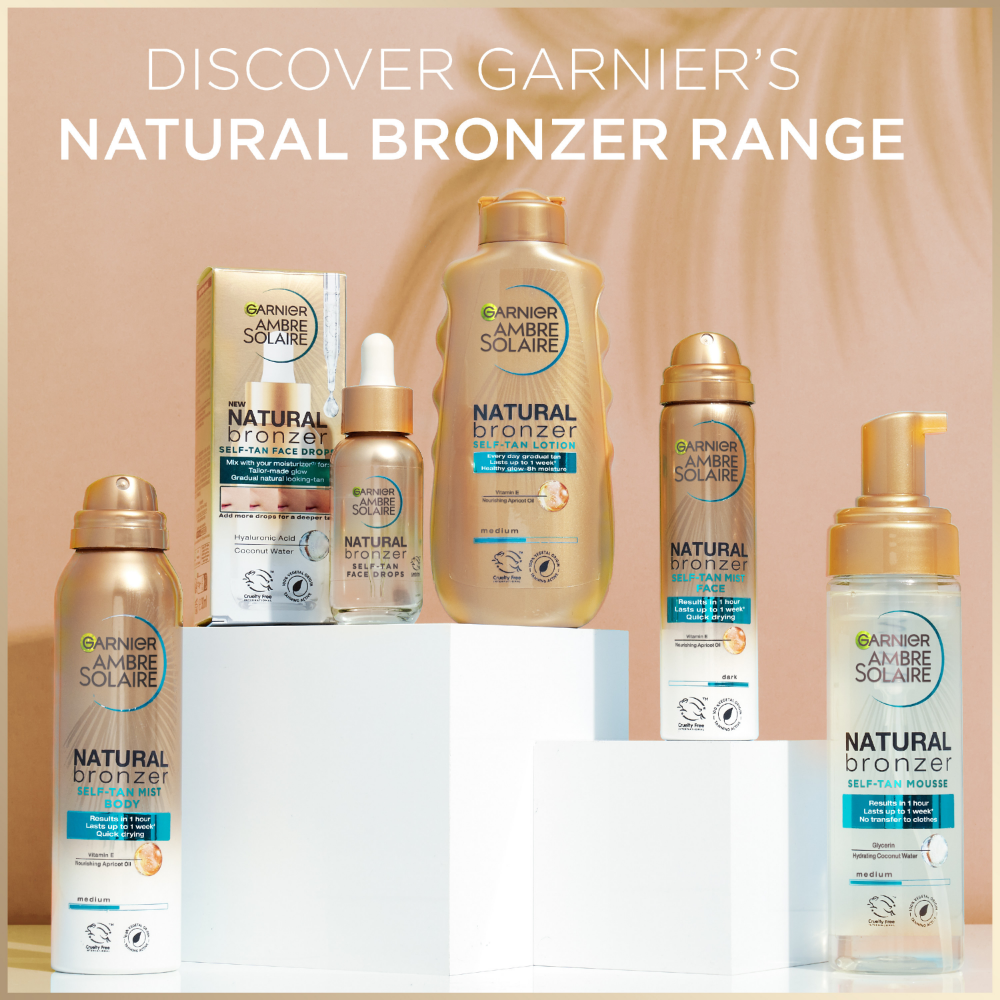 Garnier Ambre Solaire Natural Bronzer Easy Self Tan Lotion 200ml