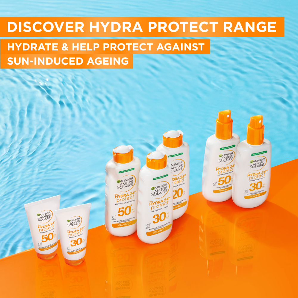 Garnier Ambre Solaire Hydra 24H Hydrating Protection Lotion Sunscreen SPF30 50ml