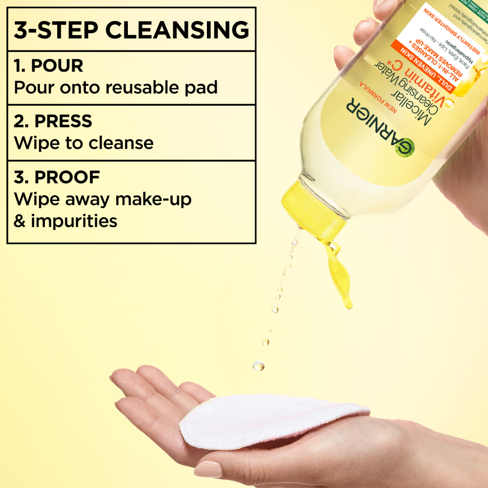 Garnier Skin Active Micellar Vitamin C Cleansing Water 700ml