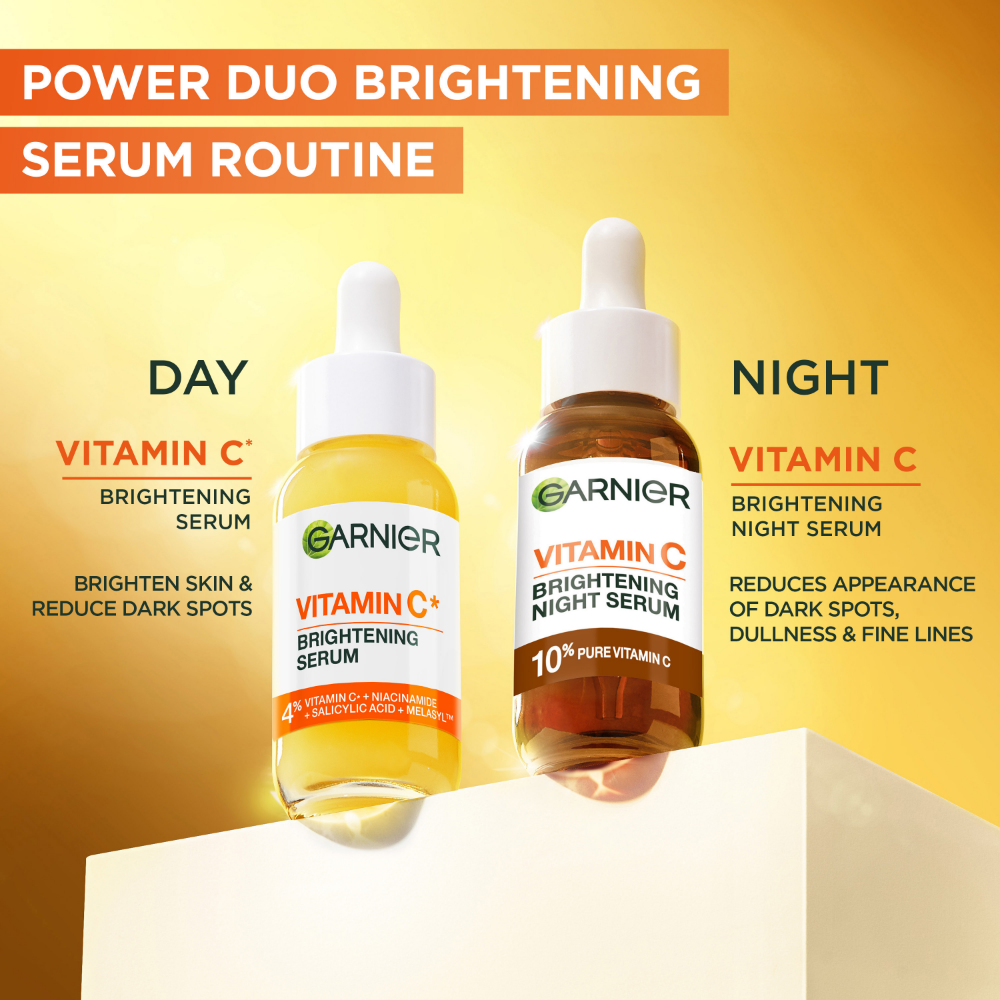 Garnier Skin Active Vitamin C Anti-Dark Spot Brightening Night Serum 30ml