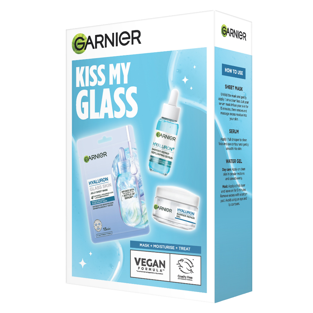 Garnier Kiss My Glass Gift Set