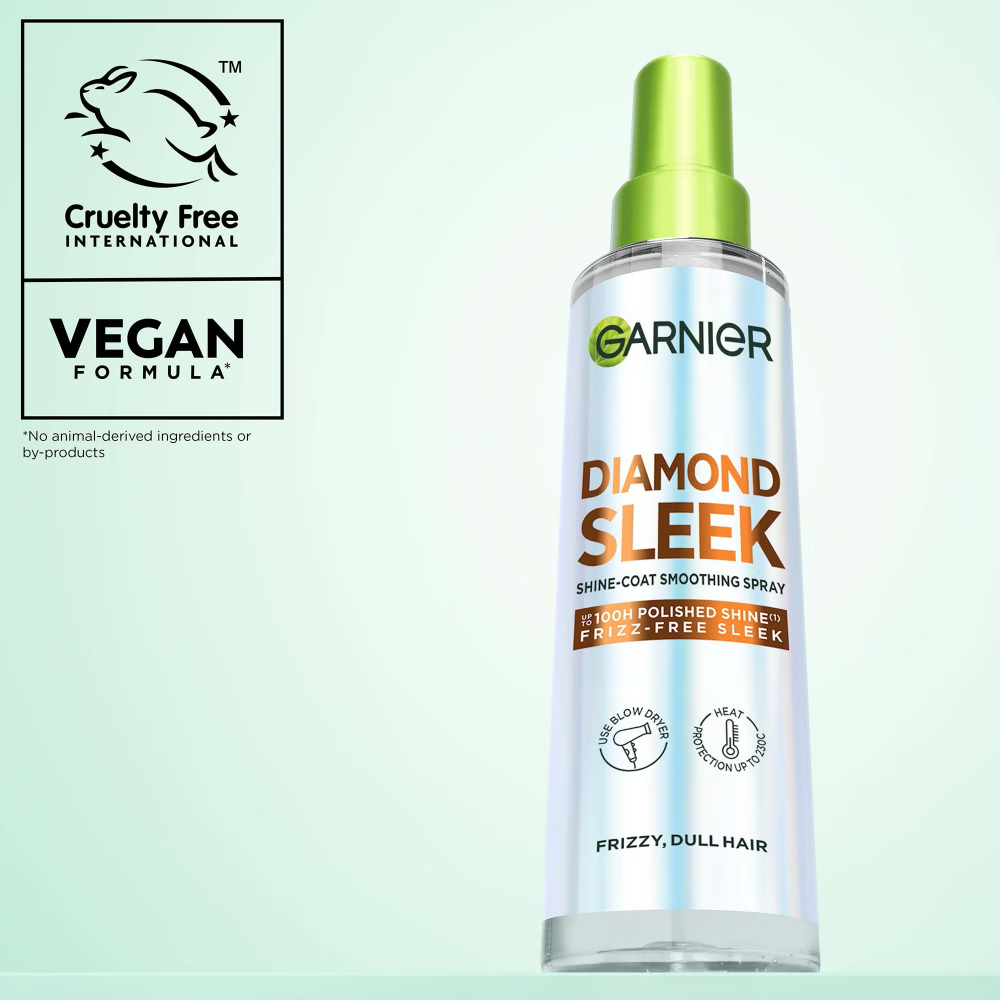 Garnier Keratin Sleek 4-Step Shine Bundle