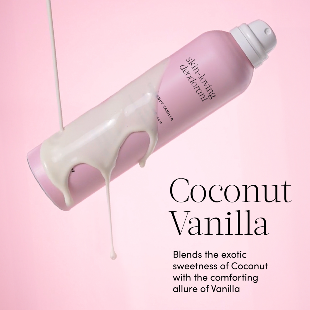 Gem Skin Loving Deodorant Spray Coconut Vanilla 200ml