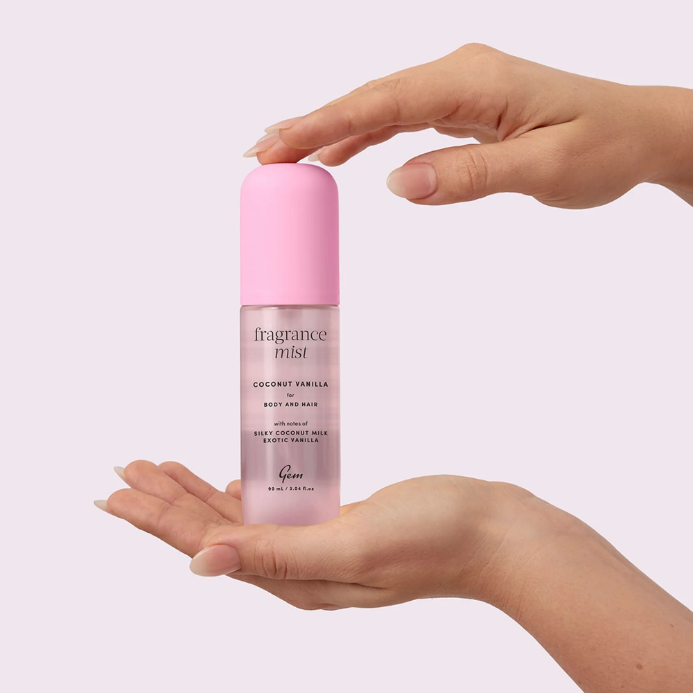 Gem Body & Hair Fragrance Mist Coconut Vanilla 90ml