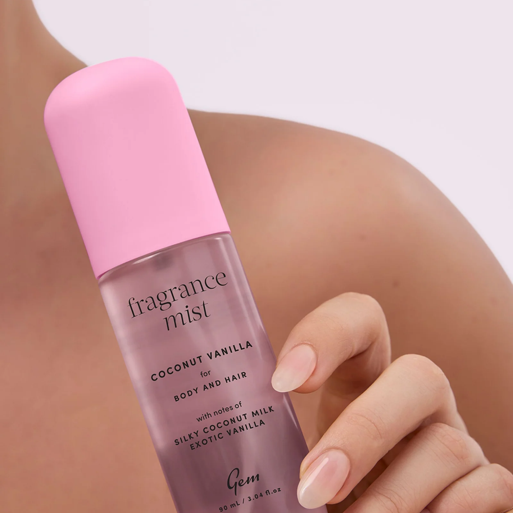 Gem Body & Hair Fragrance Mist Coconut Vanilla 90ml