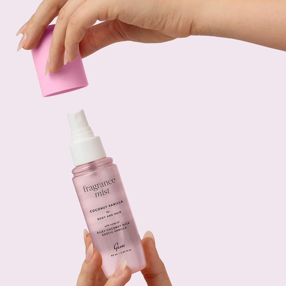 Gem Body & Hair Fragrance Mist Coconut Vanilla 90ml
