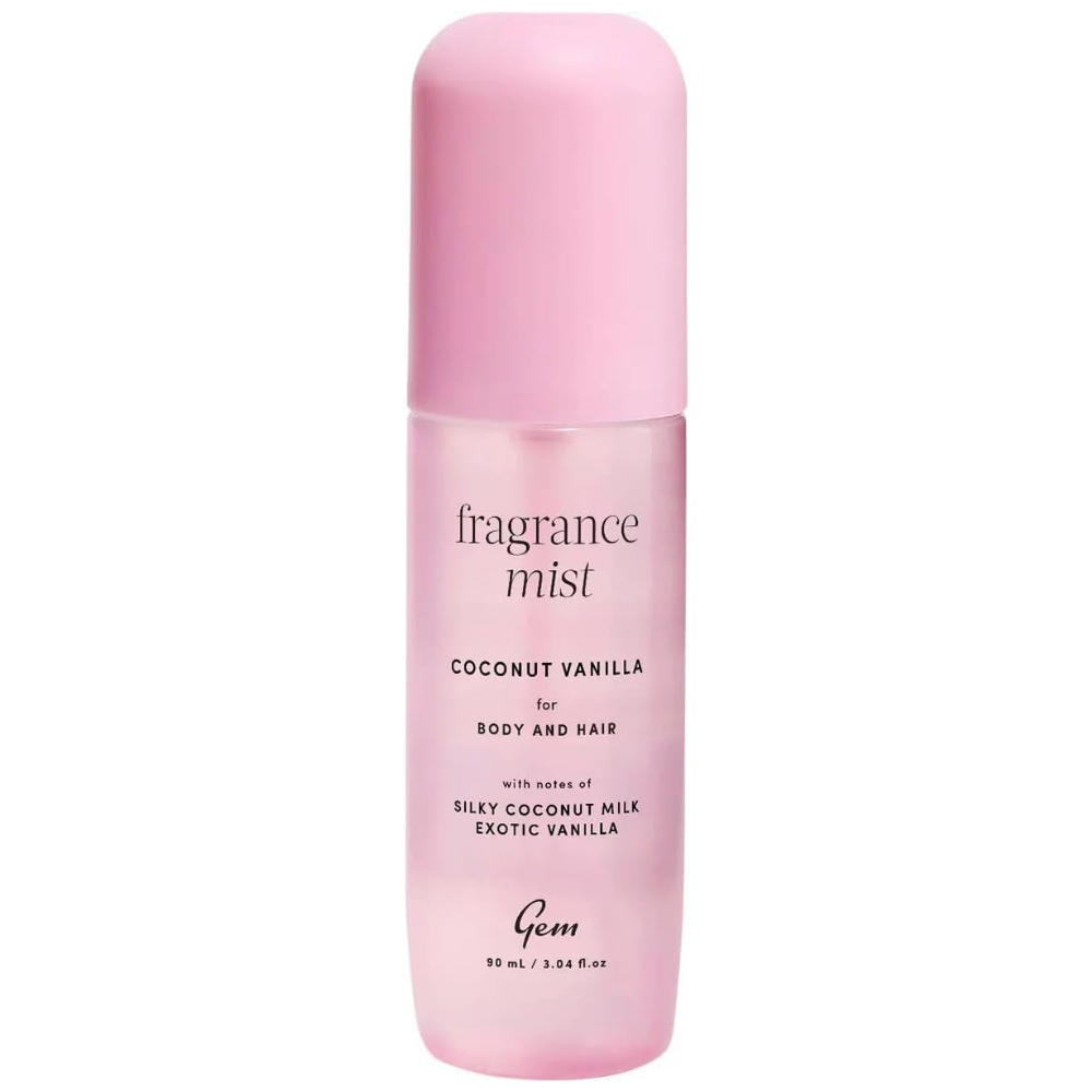 Gem Body & Hair Fragrance Mist Coconut Vanilla 90ml