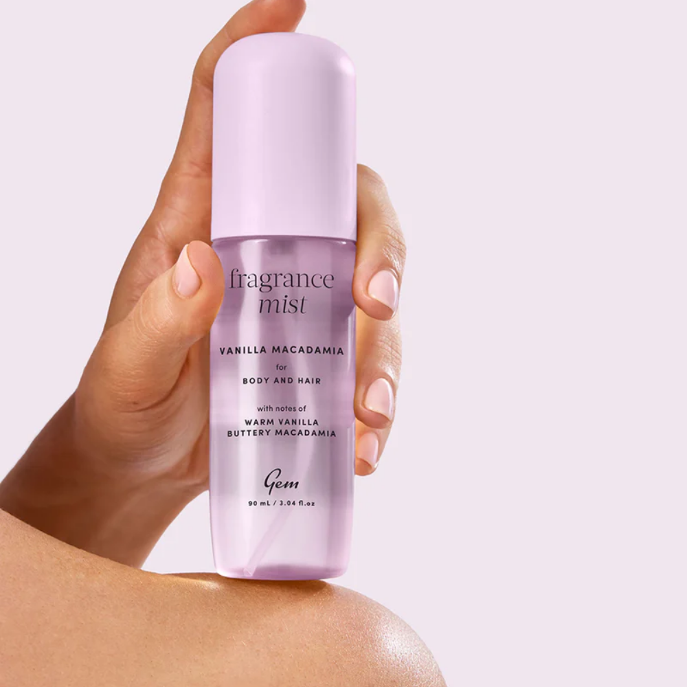 Gem Body & Hair Fragrance Mist Vanilla Macadamia 90ml