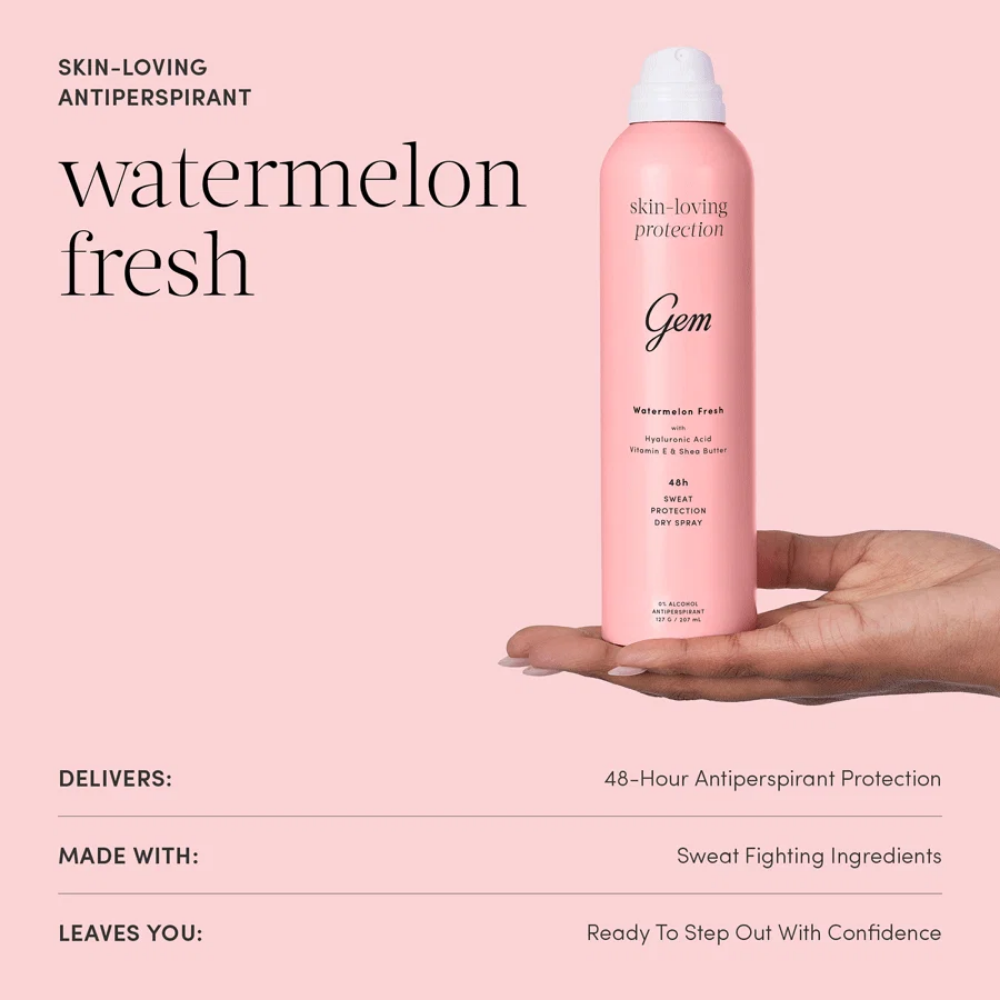 Gem Skin Loving Deodorant Spray Watermelon Fresh 200ml