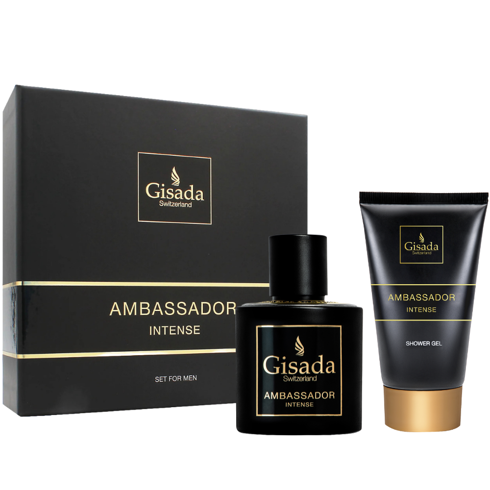 Gisada Ambassador Intense Eau De Parfum Gift Set 50ml