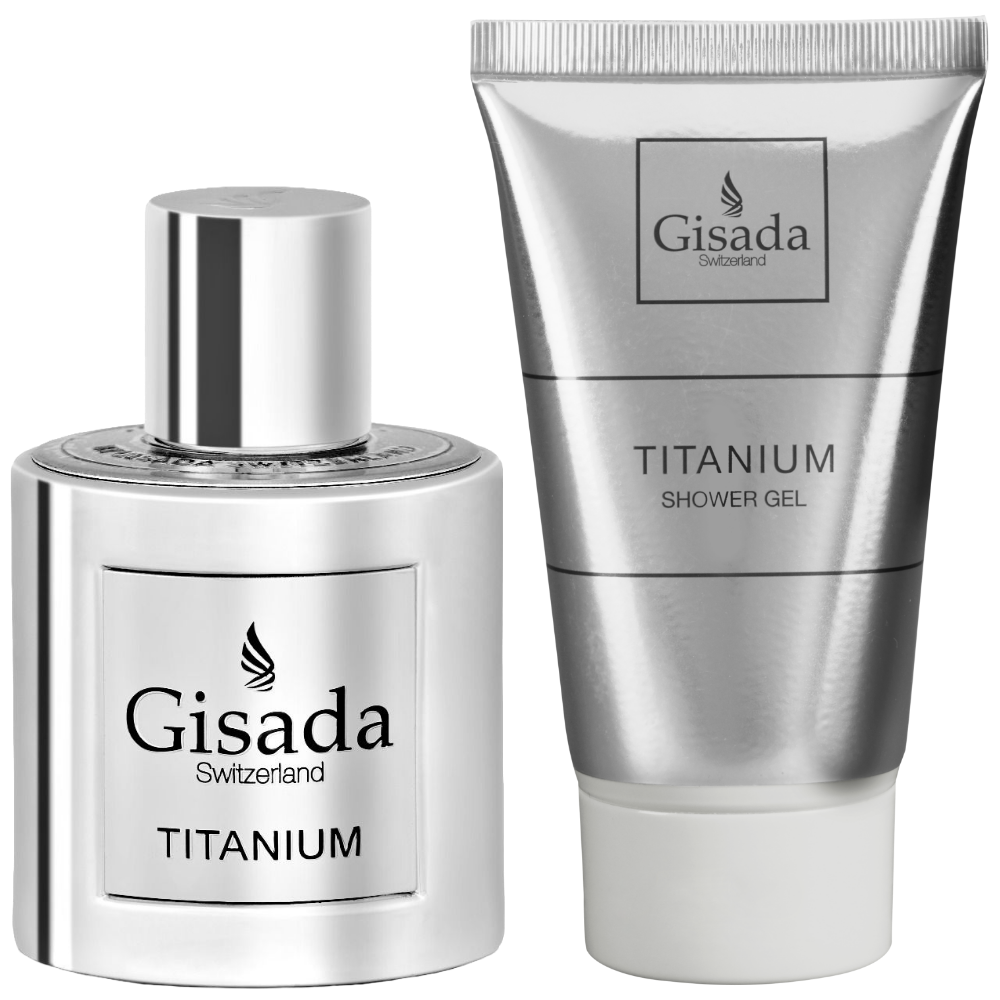 Gisada Titanium Eau De Parfum Gift Set 50ml