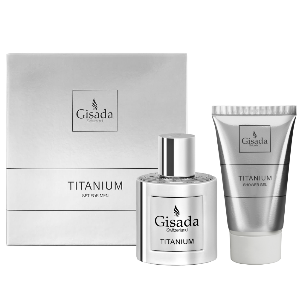 Gisada Titanium Eau De Parfum Gift Set 50ml