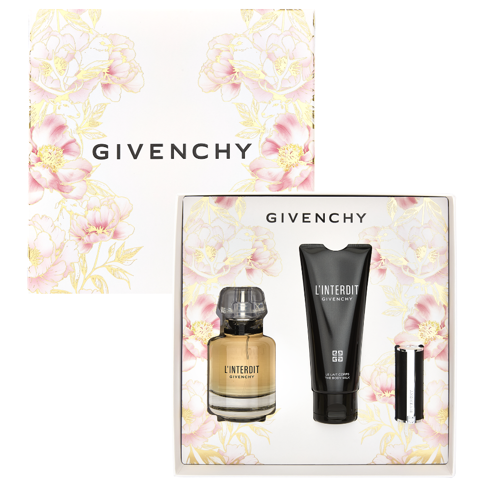 Givenchy L'Interdit Eau De Parfum & Lipstick Gift Set 50ml